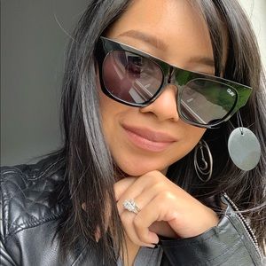 Quay Australia Something Extra Sunglasses in Black